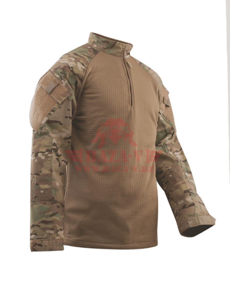 Теплая тактическая рубашка TRU-SPEC TRU® 1/4 Zip Winter Combat Shirt (Multicam) 65/35 PC Ripstop (MultiCam)