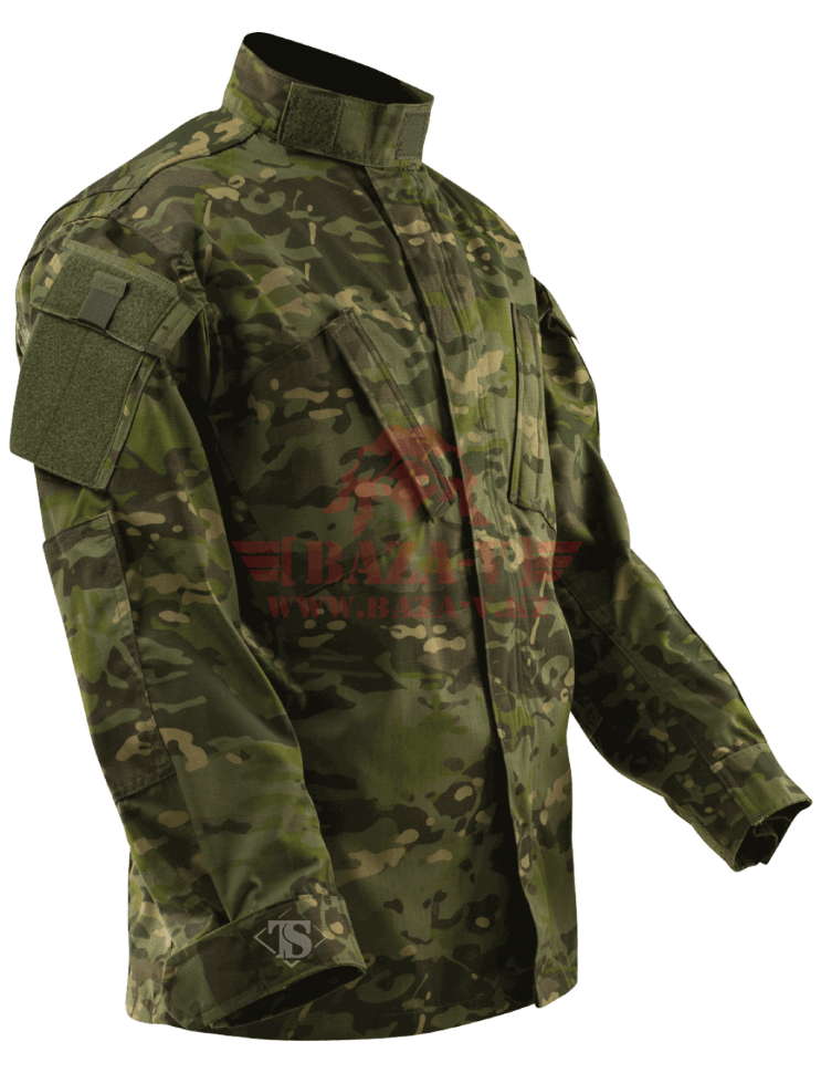 Китель тактической формы TRU-SPEC TRU® Shirt MultiCam 50/50 Cordura® NyCo Ripstop (Multicam Tropic)