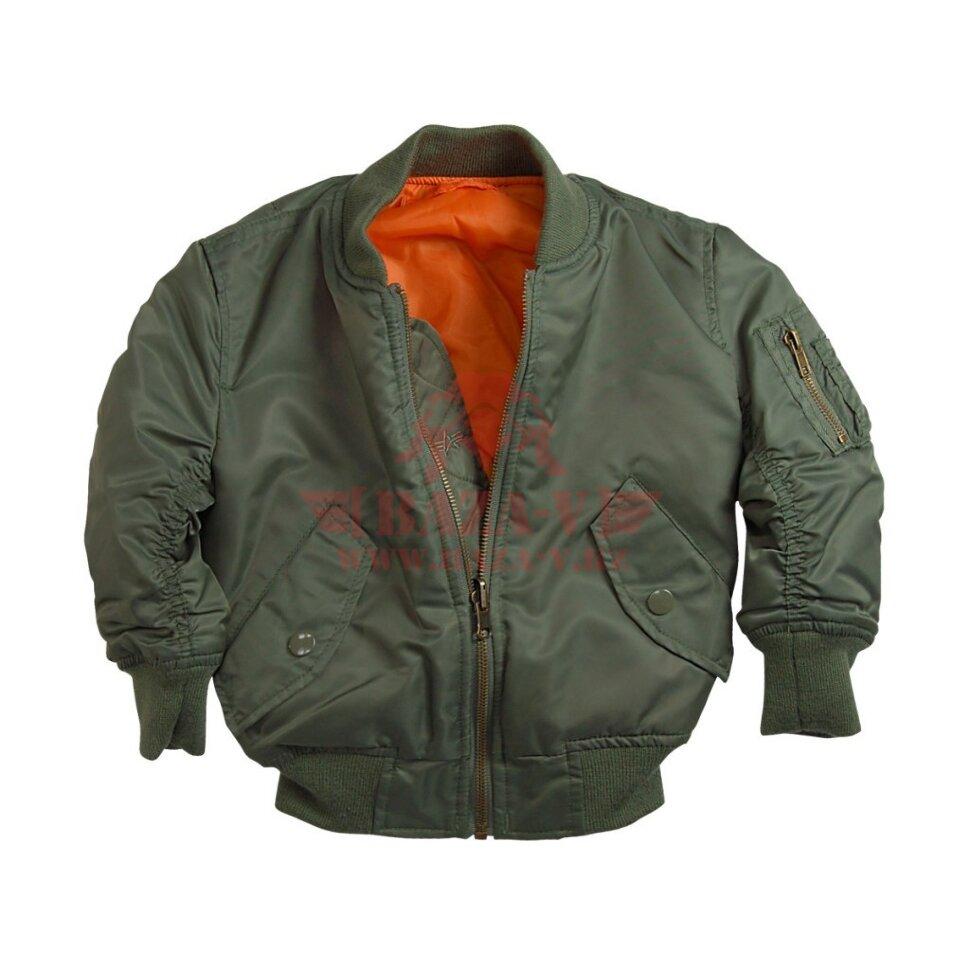 Детская куртка Alpha Industries BOYS MA-1 JACKET (Sage Green)
