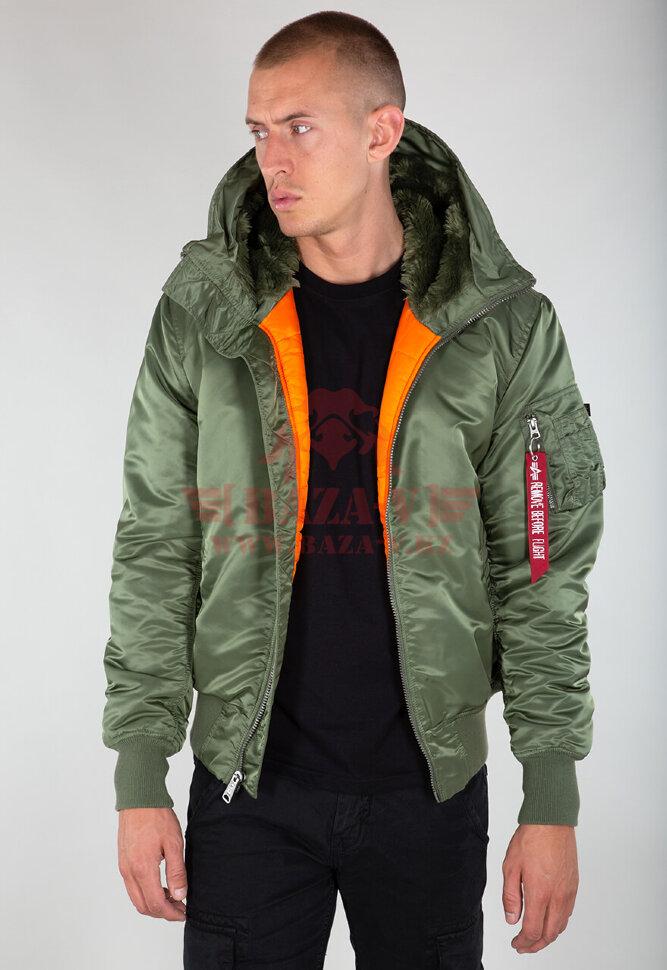 Куртка-парка Alpha Industries Hooded Ma-1 (Sage Green)