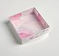 Коробка для кондитерских изделий с PVC крышкой «Весенний подарок», 12 х 12 х 3 см, фото 2
