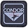 Патч Condor 18001: Emblem PVC (10шт) (Black)