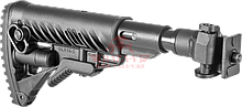 Приклад телескопический, складной для VZ.58 FAB-Defense M4-VZSB с амортизатором отдачи (металл)