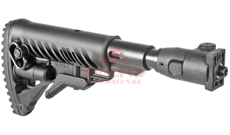 Приклад телескопический, складной FAB-Defense M4-VZPSB с компенсатором отдачи для VZ.58