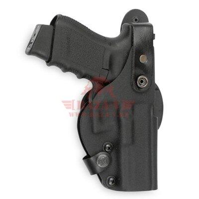 Кобура на пояс Front Line Thumb-Break Kydex® Holster BFL Wearing для Glock 17/17C/22/22C (K49017) (Black)