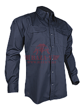 Мужская классическая рубашка с длинным рукавом TRU-SPEC Men's 24-7 SERIES® Dress Shirt (Navy)