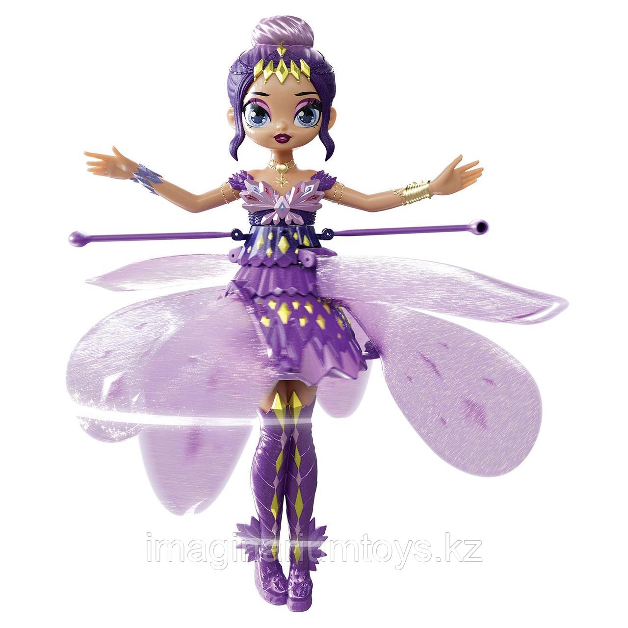 Летающая кукла фея Hatchimals Пикси сиреневая, фото 1