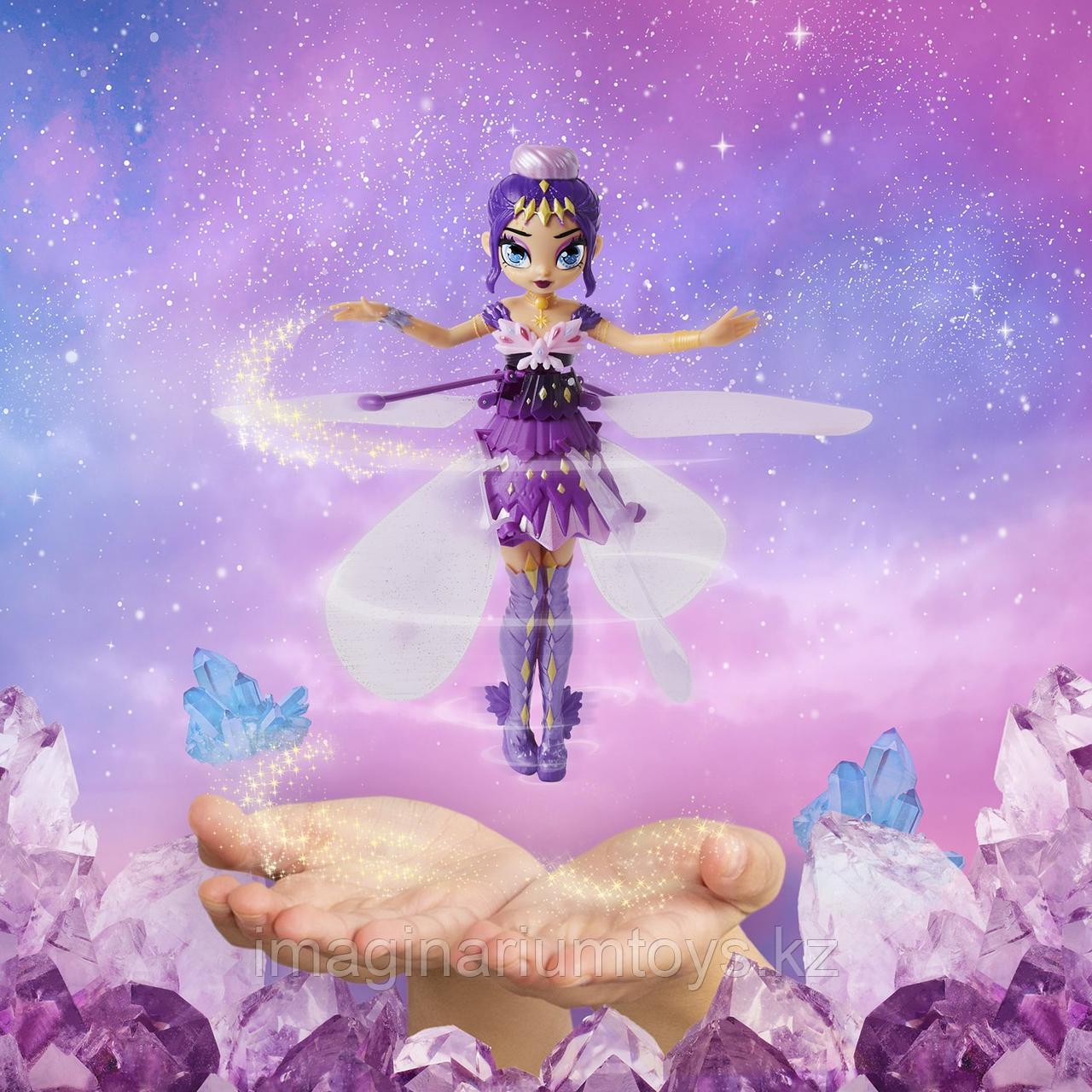 Летающая кукла фея Hatchimals Пикси сиреневая - фото 7 - id-p87042161