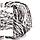 Штора-лапша веревочная «Кисея-занавес из нитей» {3 x 3 метра} (Белый с красным / без декора), фото 9