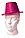 Шляпа карнавальная блестящая (розовая), фото 2