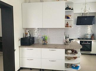 Белые кухонные гарнитуры 1