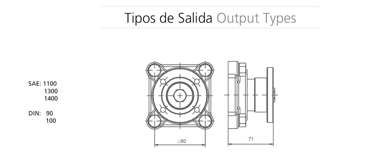 Коробка отбора мощности PTO Isuzu MAG 6G/ 6W, MAL 5T/ 6Q/ 6S/ 6U, MJA 7T/ 7U - фото 1 - id-p87057380