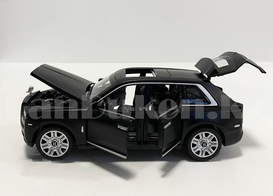 Игрушка детская машинка металлическая с свето-звуковым эффектом Die-Cast Metal Model Car 1:32 Jeep черный - фото 5 - id-p87055218
