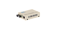 Медиаконвертер неуправляемый, из UTP 100Мбит/c в WDM SM, SC, Tx:1310/Rx:1550, 18 дБ, до 20 км, без LFP