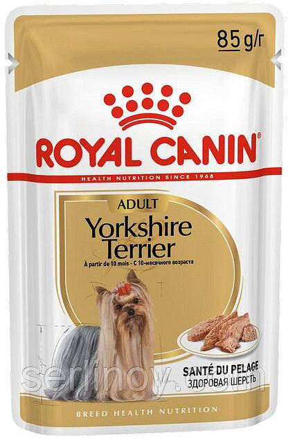 Royal Canin Yorkshire Terrier влажный корм для йоркширского терьера (паштет)