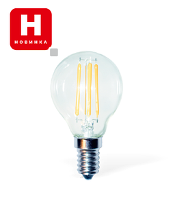 Светодиодная LED лампа Е14/ 4W, 6W Филаментная (Мощность: 6 Вт)