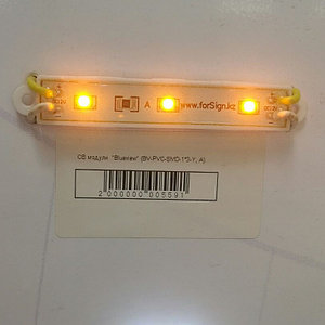 Светодиодный модуль BV-PVC-SMD-1*3-Y, A, желтый