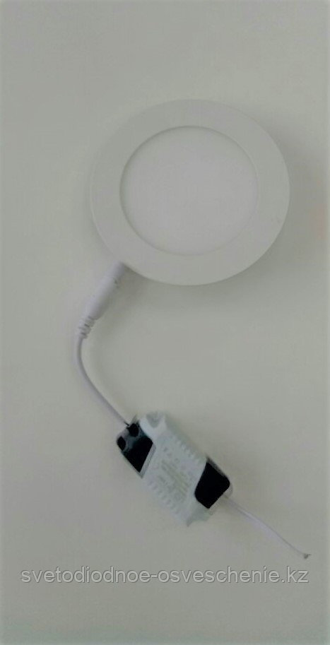 Встраиваемые светодиодные светильники LED ROUND PANEL 6W 6000к (Мощность: 6 Вт) - фото 1 - id-p87063339