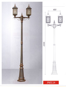 Парковый уличный светильник, >60W, е27, IP44 (Мощность, Вт: 60)