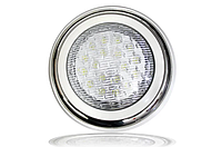 Накладной подводный LED светильник, белый 18W, 12V, IP68 (Мощность, Вт: 18)