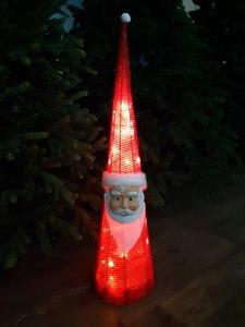 Светодиодная новогодняя фигура Санта, 100 см