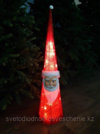 Светодиодная новогодняя фигура Санта, 100 см - фото 1 - id-p87064411