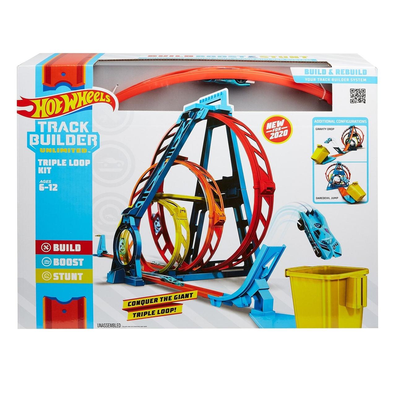 Hot Wheels Конструктор трасс Тройная петля