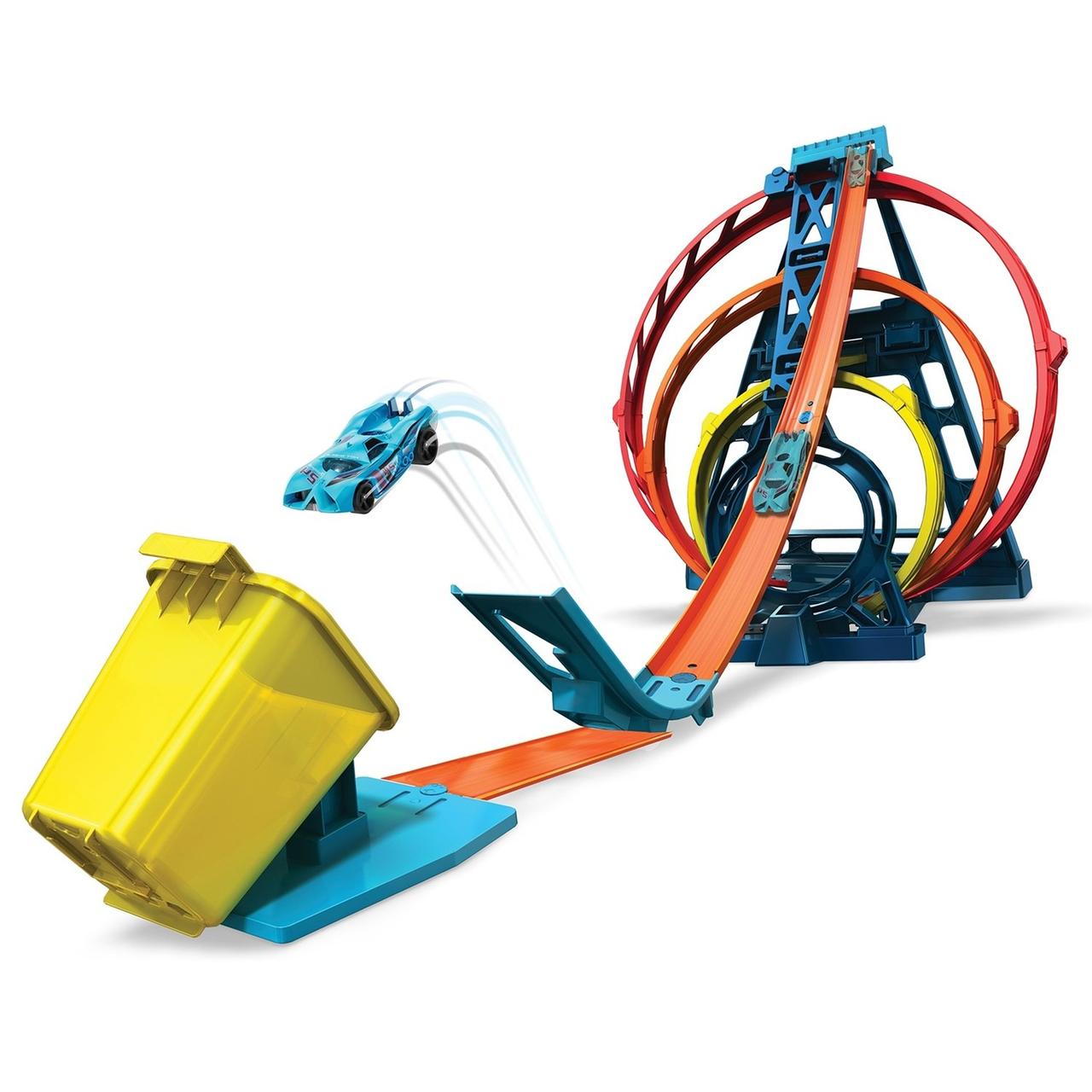 Hot Wheels Конструктор трасс Тройная петля