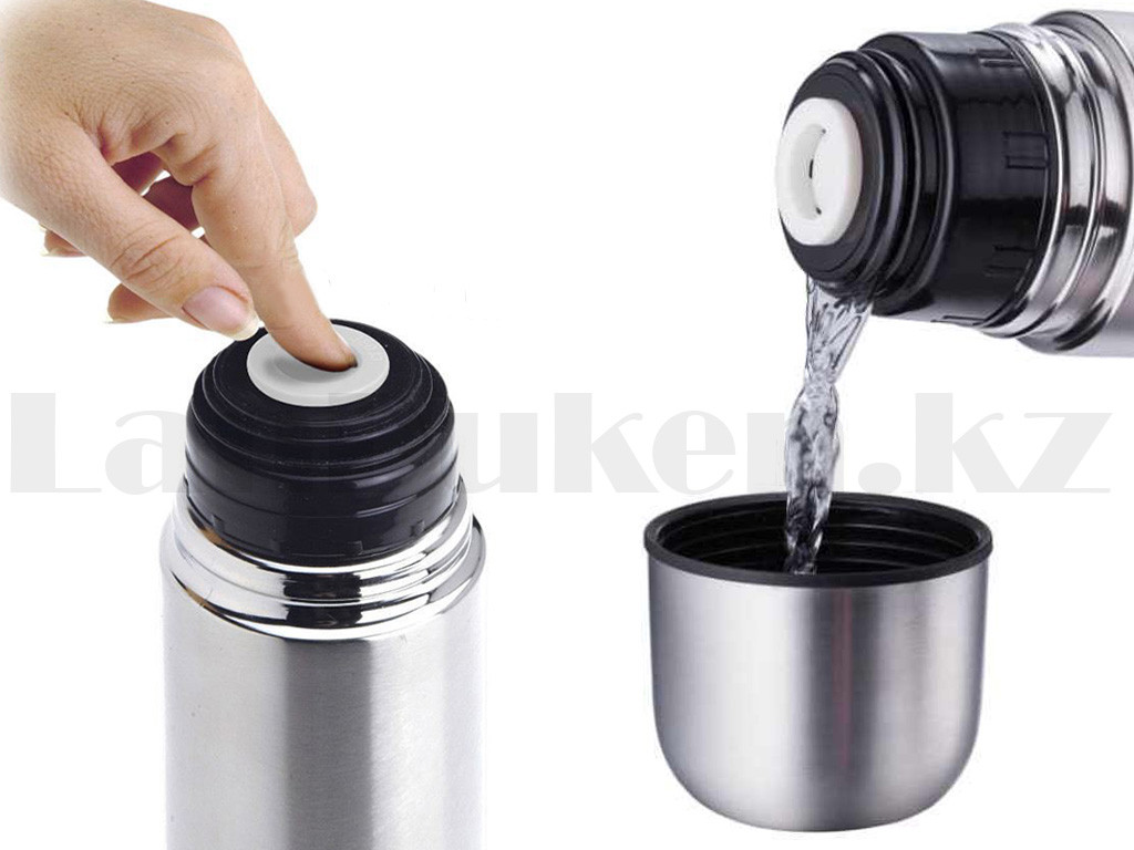 Термос для чая High Grade Vacuum Flask 0,35 L с чехлом - фото 6