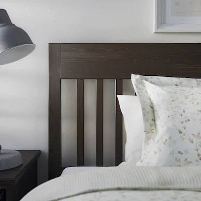 Кровать ИДАНЭС темно-коричневый Лонсет 160x200 см ИКЕА, IKEA - фото 5 - id-p87065866