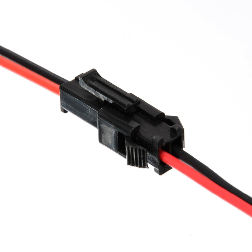 Светодиодный кабель-коннектор SM 2P, длина 10 см, 2,54 мм (ПАПА - МАМА)