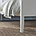 Кровать ИДАНЭС белый Лурой  160x200 см ИКЕА, IKEA, фото 4
