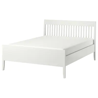 кровать ИДАНЭС белый Лурой180x200 см ИКЕА, IKEA, фото 2