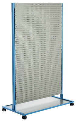 Стенд торговый передвижной с цельной стенкой - 998B UNIOR