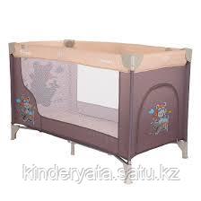 PITUSO Манеж FLORECITA одноуровневый, 2 кольца, лаз на молнии, 125X65X78 см