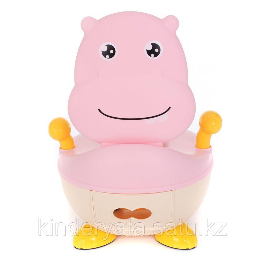 PITUSO Детский горшок БЕГЕМОТИК Розовый PINK 37*36*24,5 см