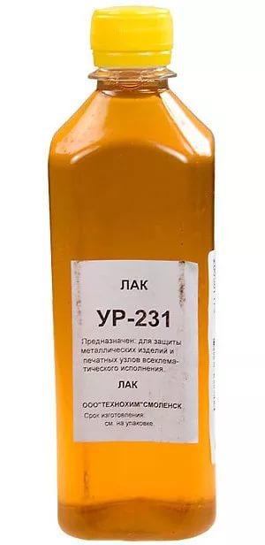 Лак УР-231 ТУ, в комплекте с отвердителем ДГУ - фото 1 - id-p82836780