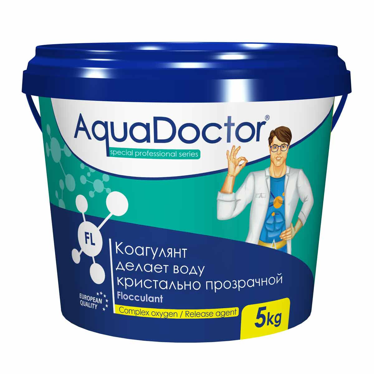 AquaDoctor FL коагулянт 5 кг (Турция) - фото 1 - id-p87070806