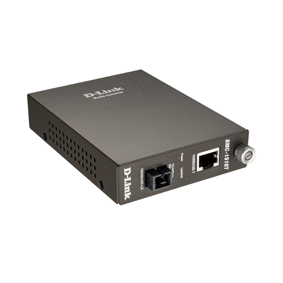 WDM Медиаконвертер, D-Link, DMC-1910T/A9A, WDM медиаконвертер с 1 портом 1000Base-T и 1 портом 1000B