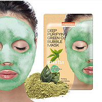 PUREDERM  Bubble Mask Green TeaКислородная тканевая маска для очищения пор и увлажнения