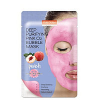 PUREDERM  O2 Bubble Mask Peach

Кислородная тканевая маска для тусклой, уставшей кожи