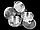Мантоварка, пароварка пятислойная из нержавеющей стали со стеклянной крышкой (диаметр 34 см), фото 3