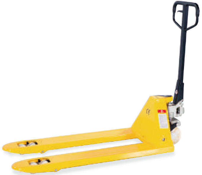 Тележка гидравлическая (рохля) 5 тонн TOR RHP(BF) 5000, 1150х550 мм (нейлоновые колеса)