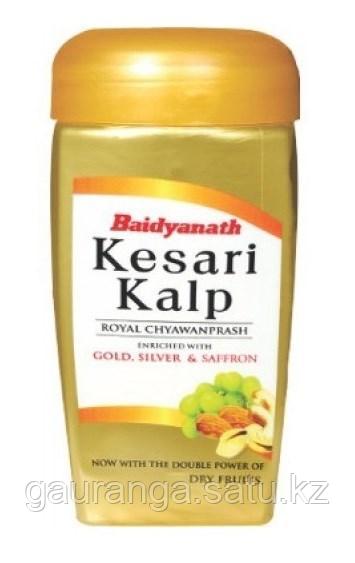 Чаванпраш 500гр, Kesari Kalp Royal Chawanprash - королевский чаванпраш обогащённый золотом, серебром и - фото 1 - id-p87108963