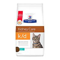 Hill's Prescription Diet k/d Kidney Care при почечной недостаточности, тунец, уп.1,5 кг