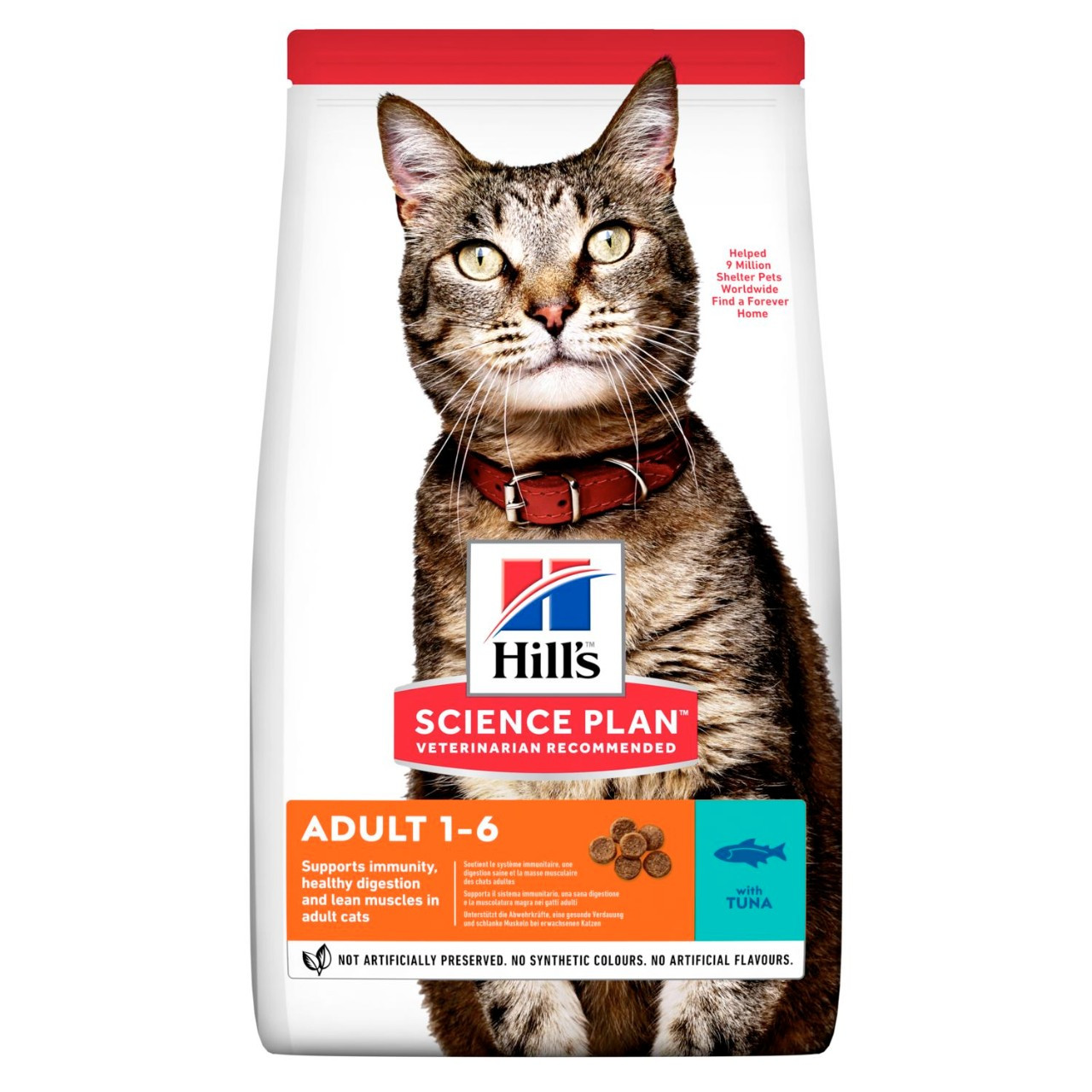 Hill's Adult для взрослых кошек, тунец, уп.2 кг