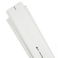 Термоусаживаемая трубка ТУТ нг 25/12,5 белая в отрезках по 1м EKF PROxima