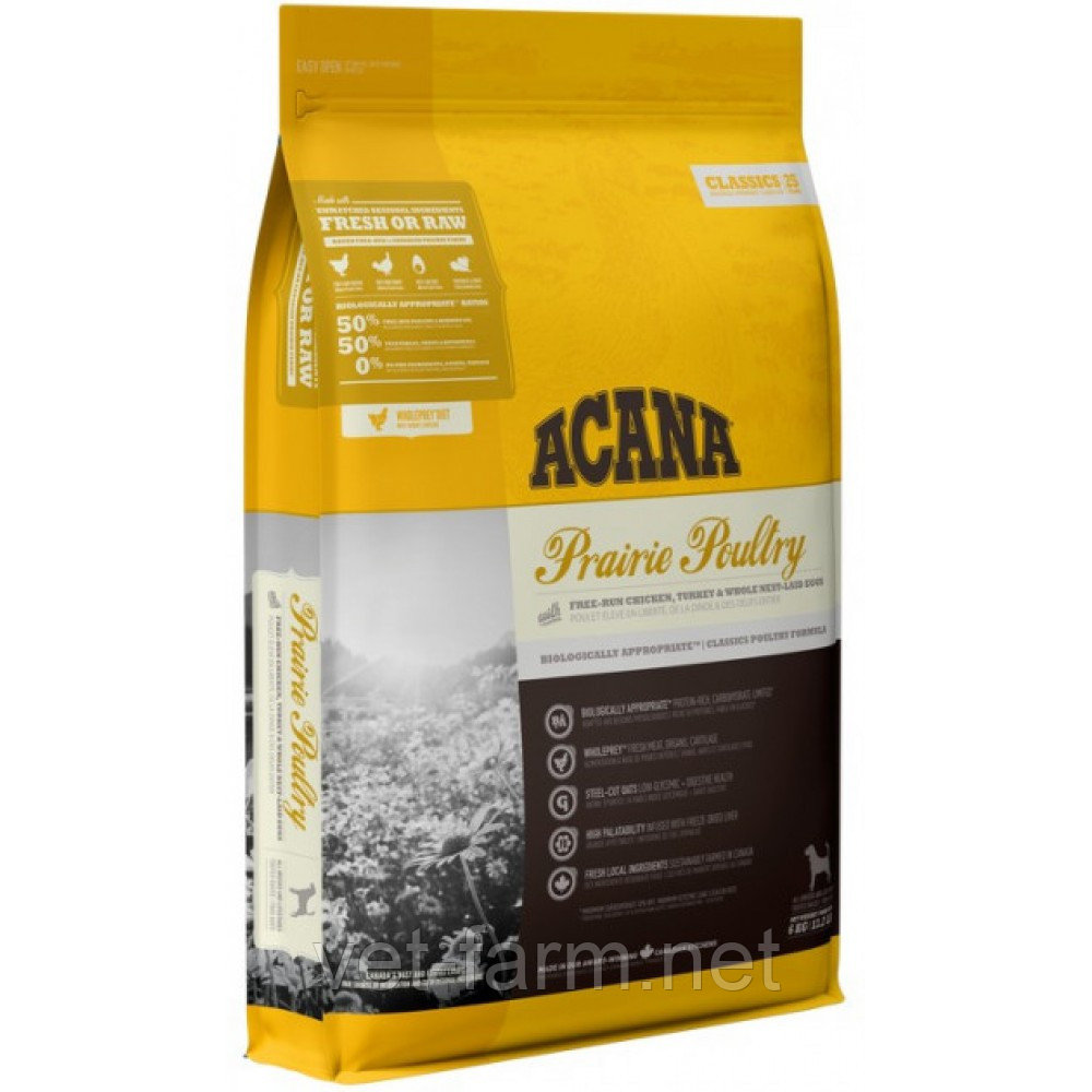 Сухой корм Acana Prairie Poultry 11.4 кг