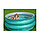 Детский надувной бассейн Big Metallic 3-Ring 150 х 53 см, BESTWAY, 51041, Винил, 445л., 6+, Зелёный, фото 2