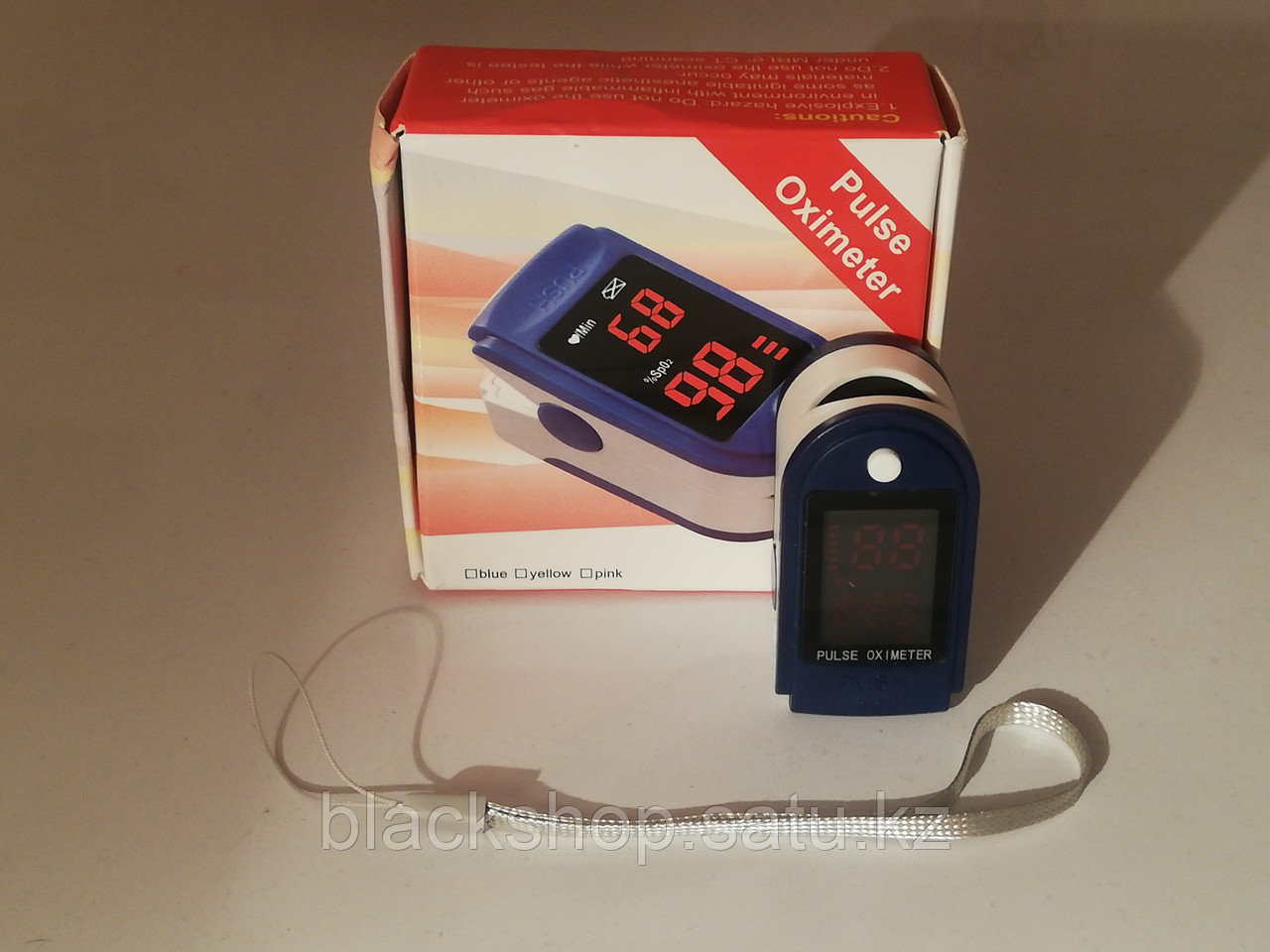 Пульсоксиметр - измерение пульса и уровня кислорода в крови - фото 1 - id-p87116279